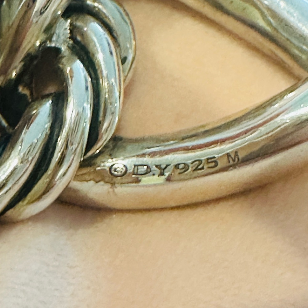 David Yurman Continuance Silver Bracelet - Picture 6 of 6